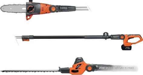 Кусторез + высоторез Daewoo Power DAPH 2221Li SET (с АКБ)