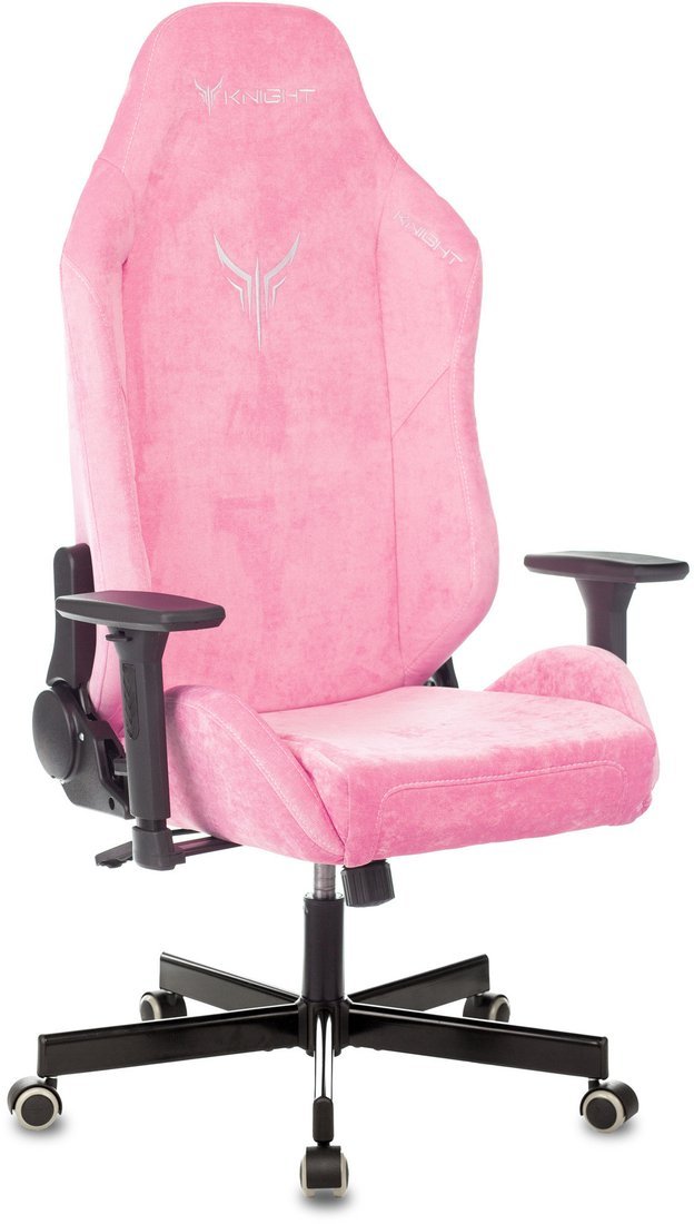 Бюрократ Knight N1 Fabric (розовый Velvet 36)