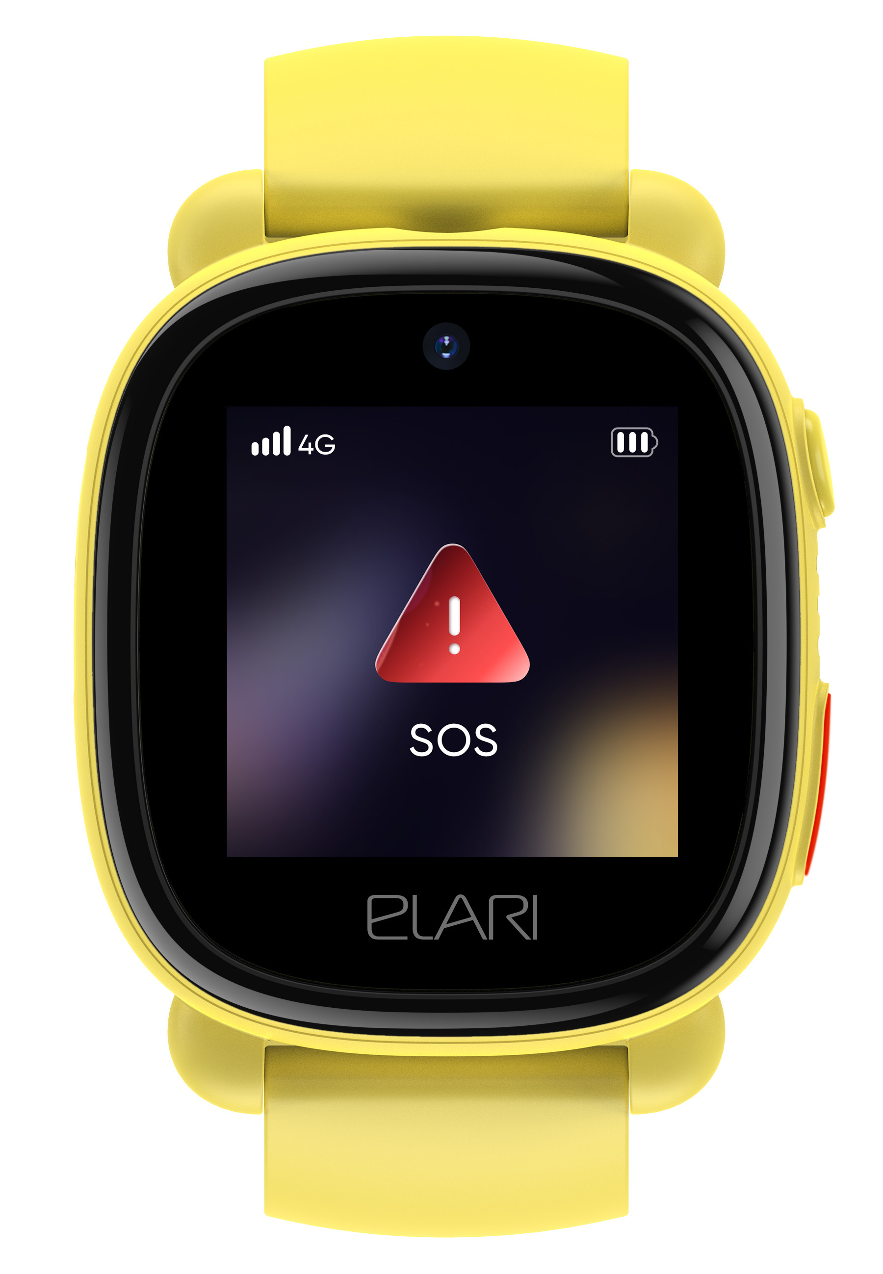 Детские умные часы Elari KidPhone 4G Lite (желтый)
