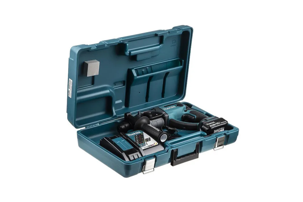 Перфоратор Makita DHR202RF (с 1-ой АКБ, кейс)