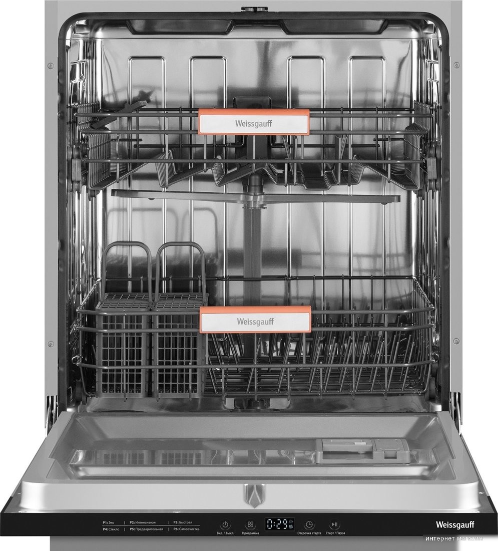 Встраиваемая посудомоечная машина Weissgauff BDW 6026 Inverter Infolight