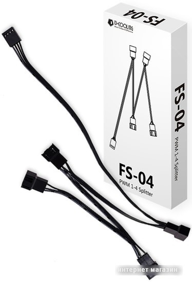 Разветвитель ID-Cooling FS-04 PWM