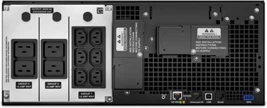 Источник бесперебойного питания APC Smart-UPS SRT 6000VA RM 230V (SRT6KRMXLI)