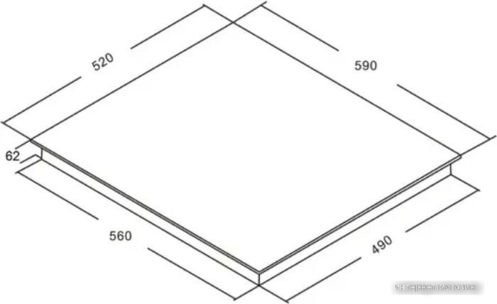 Варочная панель Akpo PIA 60 942 18FZ BL
