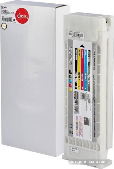 Картридж Sakura Printing SIC13T694100 (аналог Epson T6941 Photo Black)