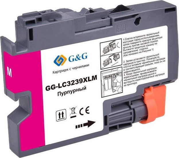 Картридж G&G GG-LC3239XLM (аналог Brother LC3239XLM)