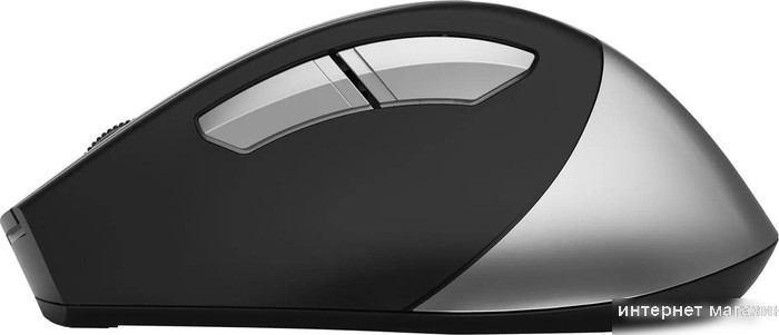 Мышь A4Tech Fstyler FG35S (черный/серебристый)