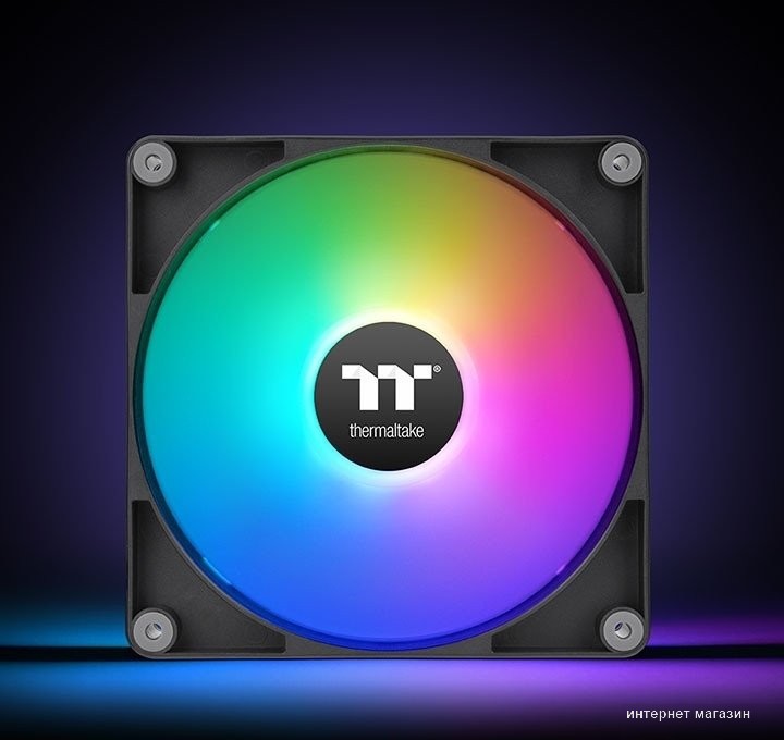 Набор вентиляторов Thermaltake CT120 Sync Reverse ARGB 2-Fan Pack CL-F173-PL12SW-A