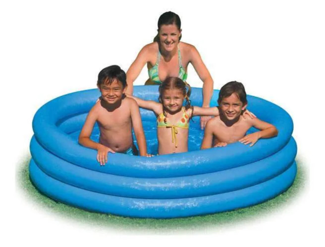 Надувной бассейн Intex Crystal Blue 147х33 (58426)