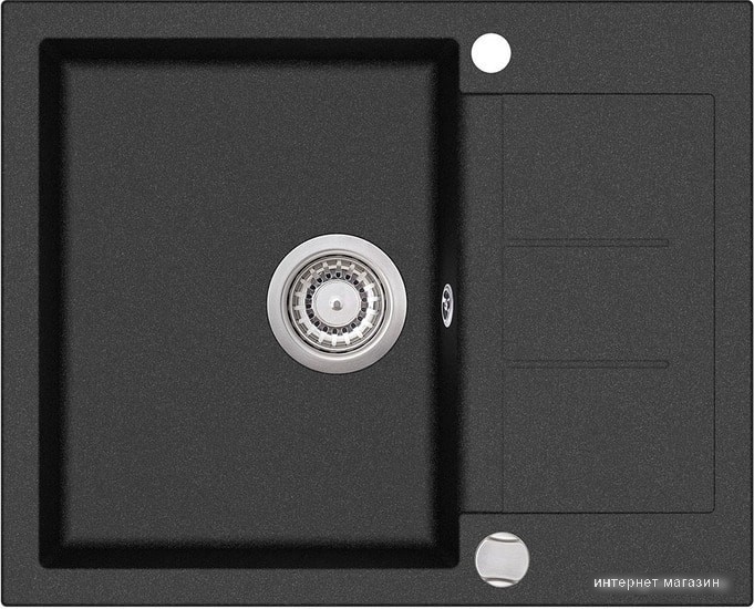Кухонная мойка Aquasanita Tesa SQT102AW (black metallic 601)