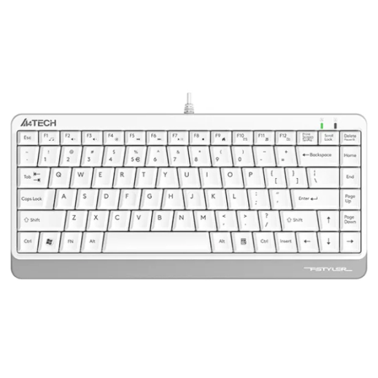 Клавиатура A4Tech Fstyler FKS11 (белый/серый)