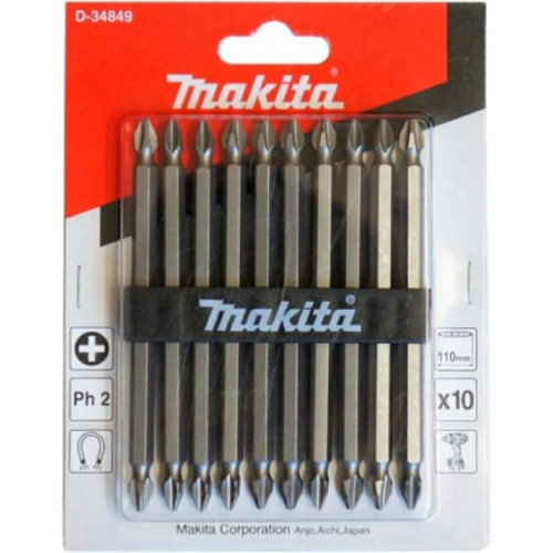 Набор бит Makita D-34849 (10 предметов)