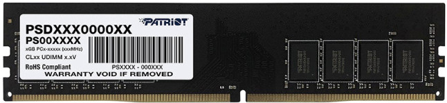 Оперативная память Patriot Signature Line 32GB DDR4 PC4-25600 PSD432G32002