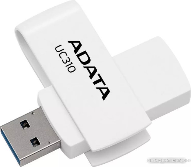 USB Flash ADATA UC310-64G-RWH 64GB (белый)