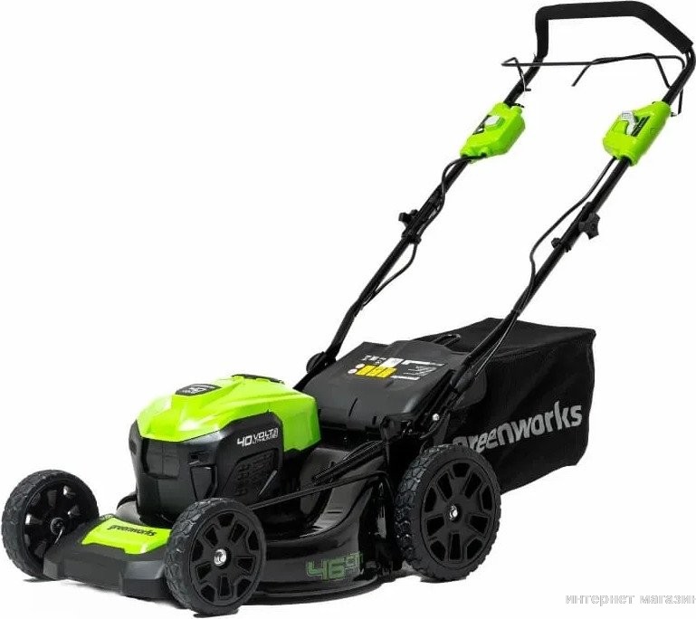 Газонокосилка Greenworks GD40LM46SPK8 2506807UH (с 1-им АКБ)