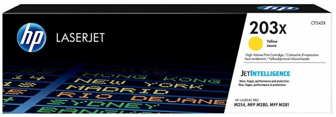 Картридж HP 203X CF542X