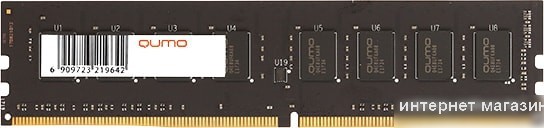 Оперативная память QUMO 16GB DDR4 PC4-21300 QUM4U-16G2666P19