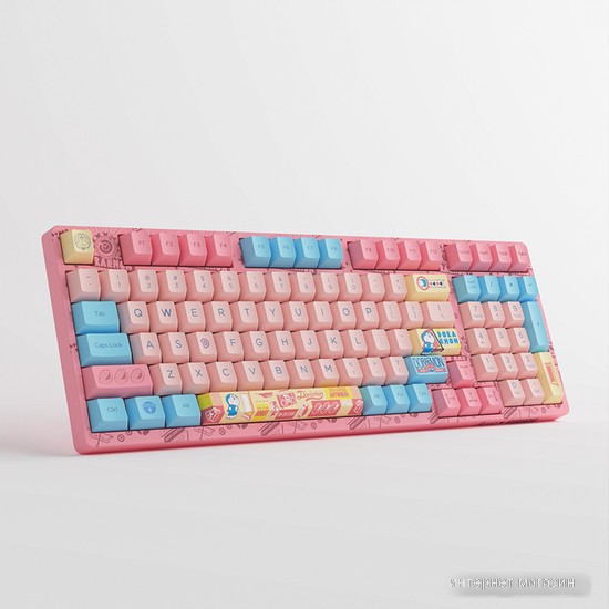 Клавиатура Akko 3098B Doraemon Macaron (Akko CS Jelly Blue)