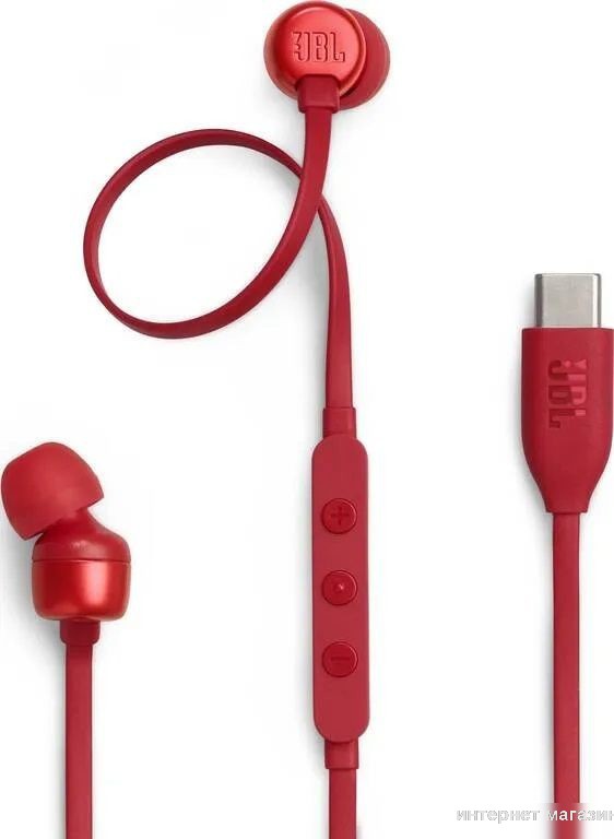 Наушники JBL Tune 310C (красный)