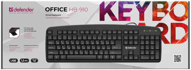 Клавиатура Defender Office HB-910 RU