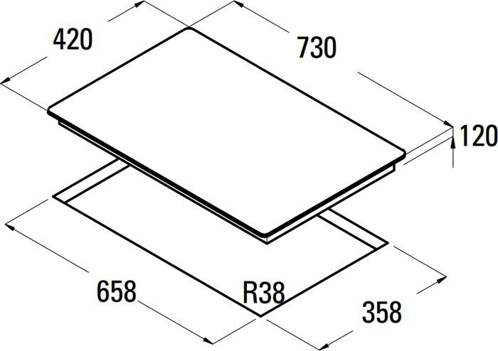 Варочная панель CATA LCI 702 [08046405]