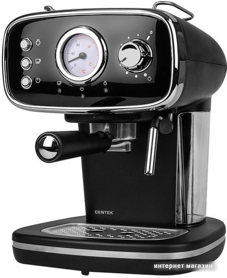 Рожковая помповая кофеварка CENTEK CT-1165