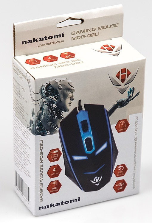 Игровая мышь Nakatomi MOG-02U