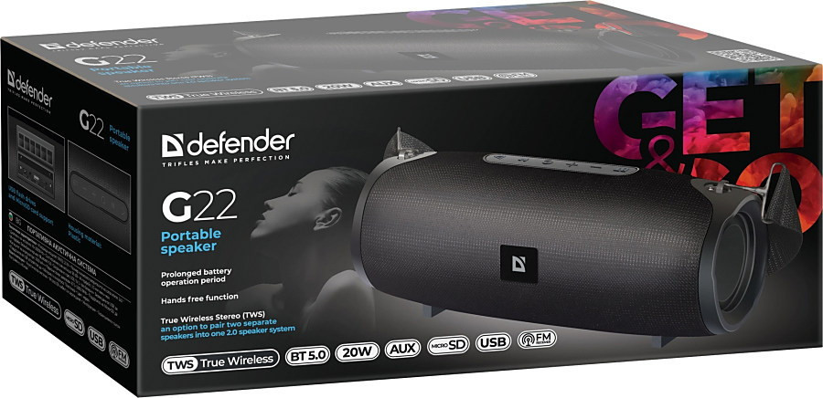 Беспроводная колонка Defender G22