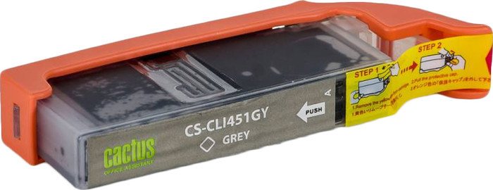 Картридж CACTUS CS-CLI451GY (аналог Canon CLI-451GY (6527B001))