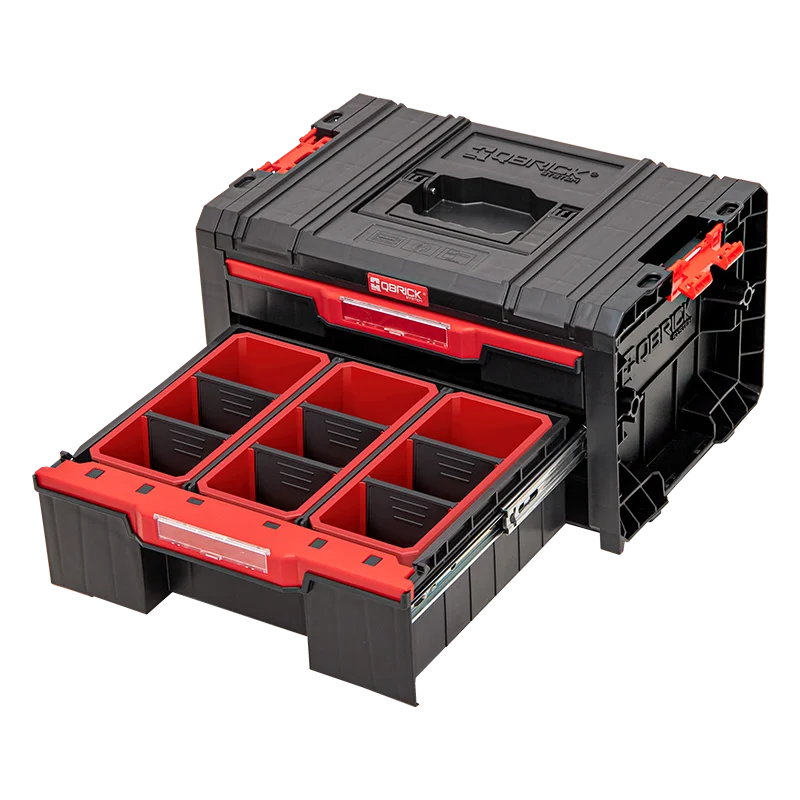 Ящик для инструментов Qbrick System PRO Drawer 2 Toolbox Expert 2.0, черный