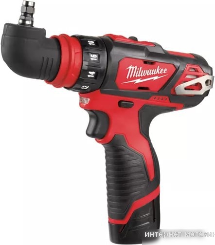 Дрель-шуруповерт Milwaukee M12 BDDXKIT-202C 4933447836 (с 2-мя АКБ, кейс)