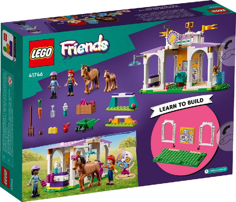Конструктор LEGO Friends 41746 Тренировка лошадей