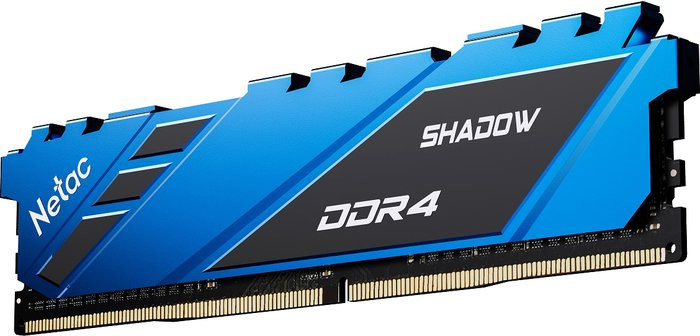 Оперативная память Netac Shadow 16ГБ DDR4 3200 МГц NTSDD4P32SP-16B