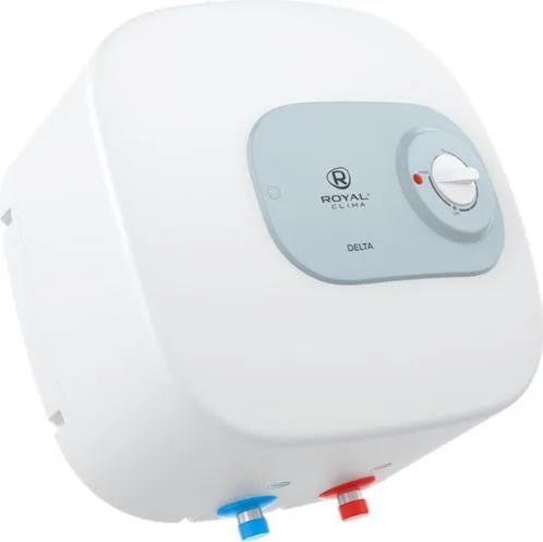 Накопительный электрический водонагреватель над мойкой Royal Clima Delta RWH-D15-FE