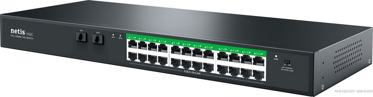 Неуправляемый коммутатор Netis P124GC