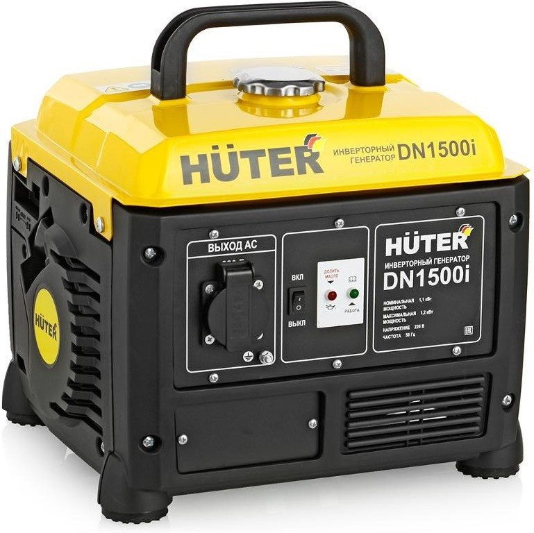 Бензиновый генератор Huter DN1500i