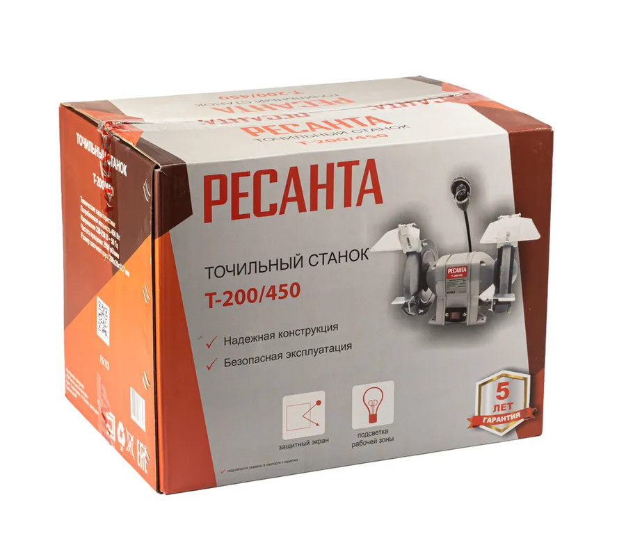 Заточный станок Ресанта Т-200/450