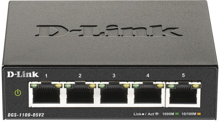 Коммутатор D-Link DGS-1100-05V2/A1A