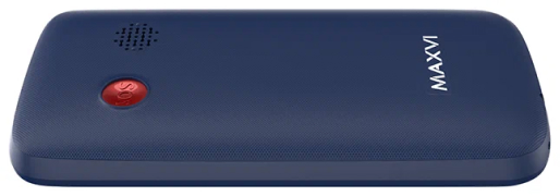 Кнопочный телефон Maxvi B100 (синий)