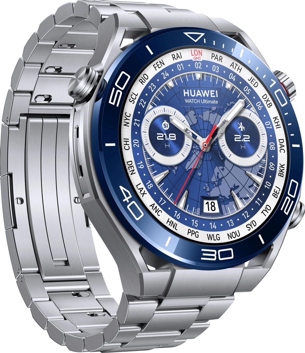 Умные часы Huawei Watch Ultimate (серебристый океан)