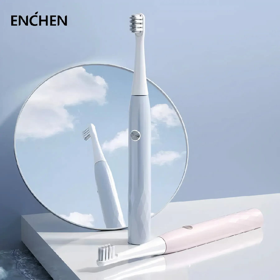 Электрическая зубная щетка Enchen T501 (серый)