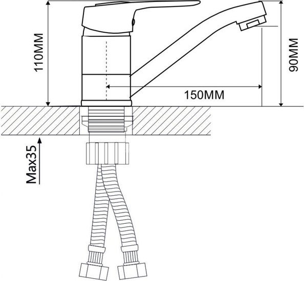 Смеситель Econoce EC0248