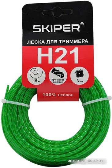 Леска для триммера Skiper H21