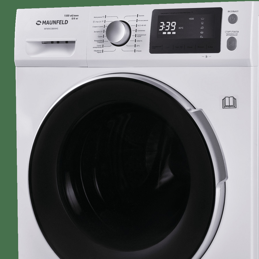 Стиральная машина MAUNFELD MFWM1586WHS