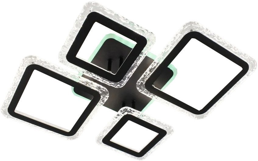 Estares Oval Ice RGB 75W 5S-APP-725х500х93-BLACK/CLEAR-220-IP20