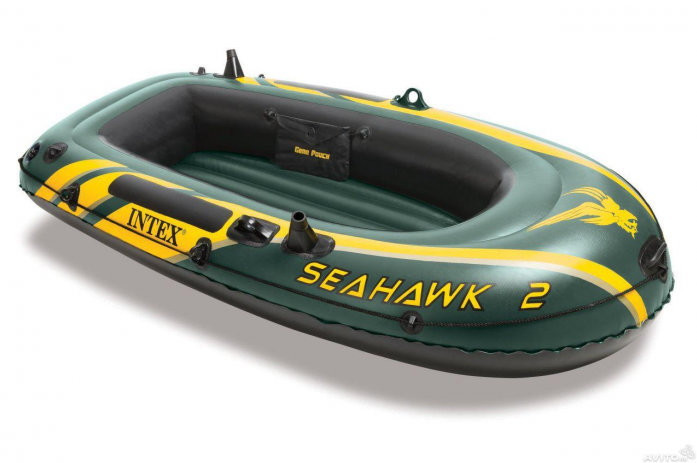 Гребная лодка Intex 68347 Seahawk 200