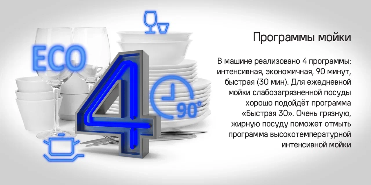 Посудомоечная машина HOMSair DW64E