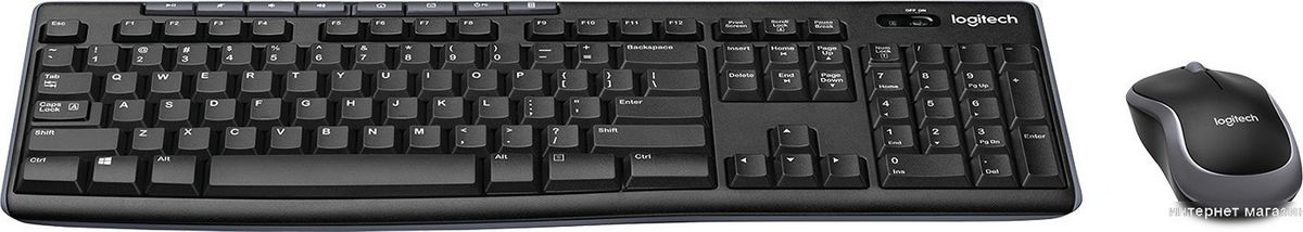 Клавиатура + мышь Logitech Wireless Combo MK270 920-004518