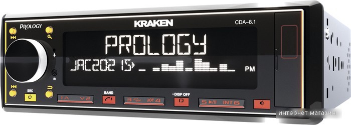 USB-магнитола Prology CDA-8.1 Kraken