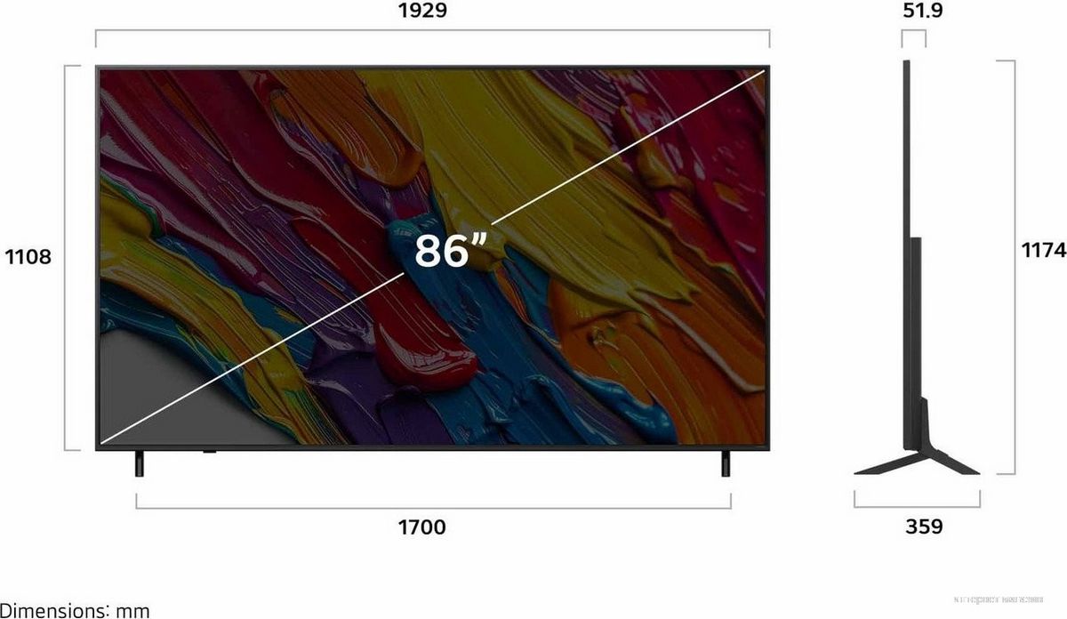LG QNED AI QNED82 86QNED82A6B